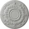 Ekena Millwork Oslo Ceiling Medallion (Fits Canopies up to 10 1/2"), Hand-Painted Frost, 28 1/8"OD x 1 3/4"P CM28OSFRF - alternate 1